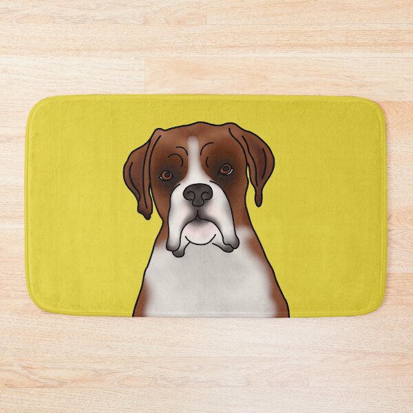 Item preview, Boxer Dog Portrait - Yellow designed and sold by JadeMadeThis.
