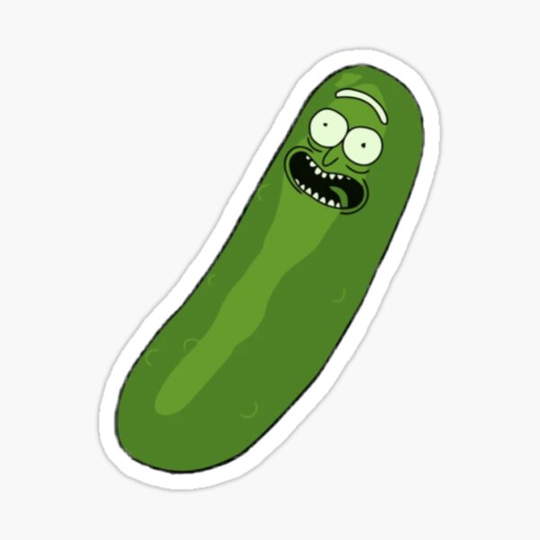Pickle Rick - Rick and Morty Sticker