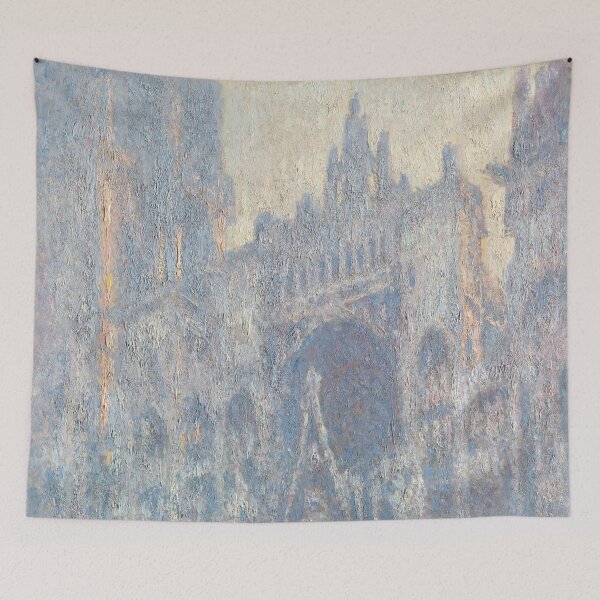Item preview, The Portal of Rouen Cathedral in Morning Light - Claude Monet designed and sold by themasters.