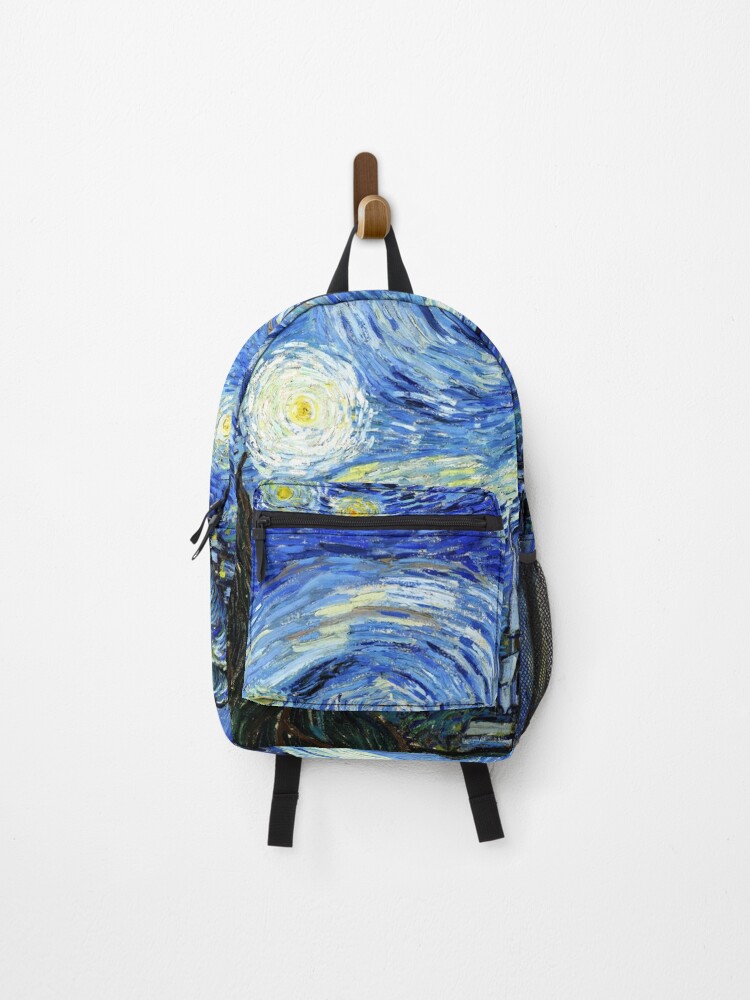 The Starry Night - Vincent van Gogh Backpack for Sale by