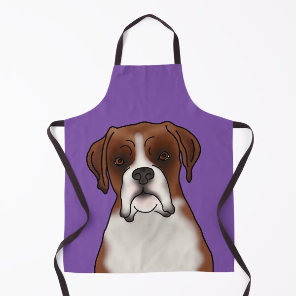 Item preview, Boxer Dog Portrait - Purple designed and sold by JadeMadeThis.