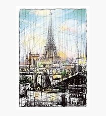 Paris 10 in colour Photographic Print