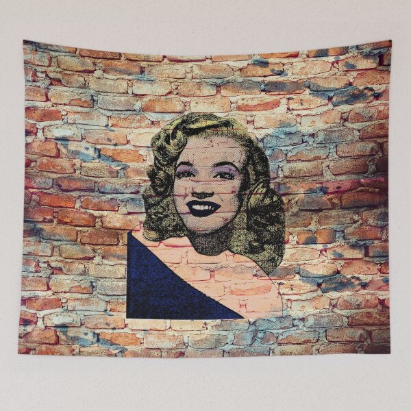 Item preview, Marilyn Monroe Wall Mural designed and sold by CathalDevlin.