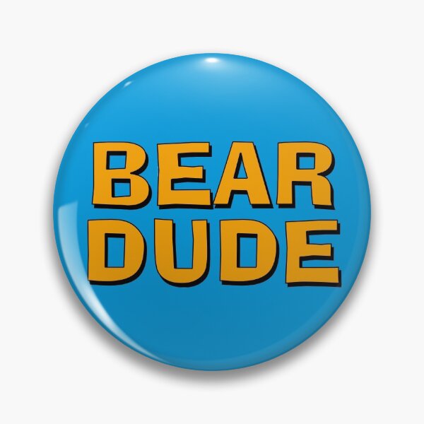 Item preview, Bear Dude designed and sold by Boxing Kangaroo Retail Company.