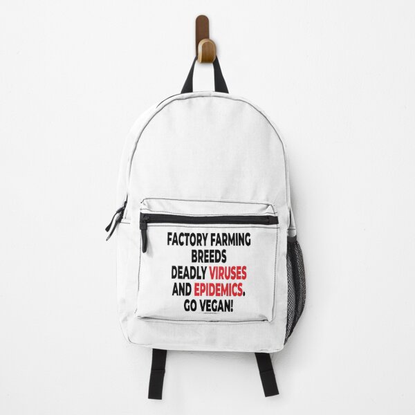 Item preview, vegan to prevent pandemics like coronavirus / covid-19 (102 v2) designed and sold by blindfoldsoff.