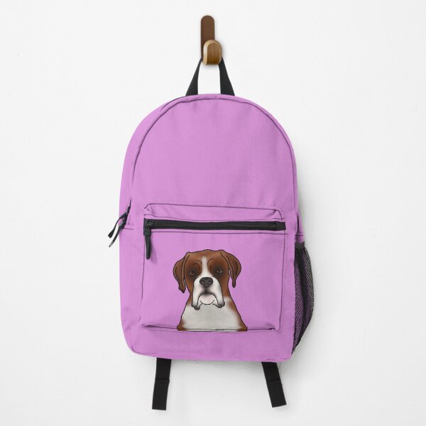 Item preview, Boxer Dog Portrait - Pink designed and sold by JadeMadeThis.