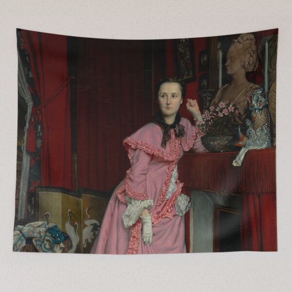 Item preview, Portrait of the Marquise de Miramon, née Thérèse Feuillant - Jacques Joseph Tissot designed and sold by themasters.