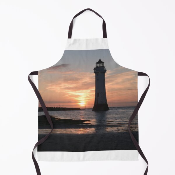 Item preview, New Brighton Lighthouse Sunset Over River Mersey Estuary,Wirral,Merseyside,England. designed and sold by ALEXANDER STEPHEN PEMBERTON.