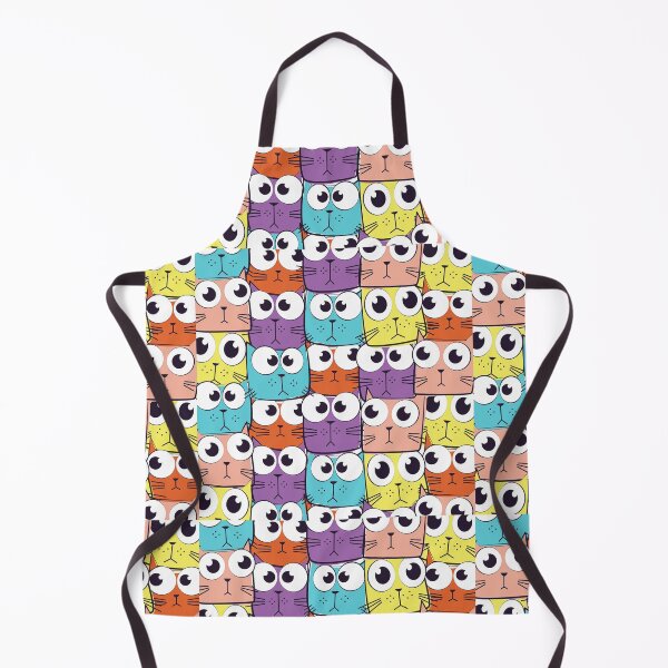 Item preview, Funny Cute cats colorful designed and sold by TopDesignArt.