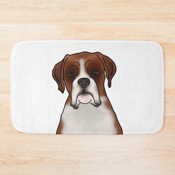 Item preview, Boxer Dog Portrait - White designed and sold by JadeMadeThis.