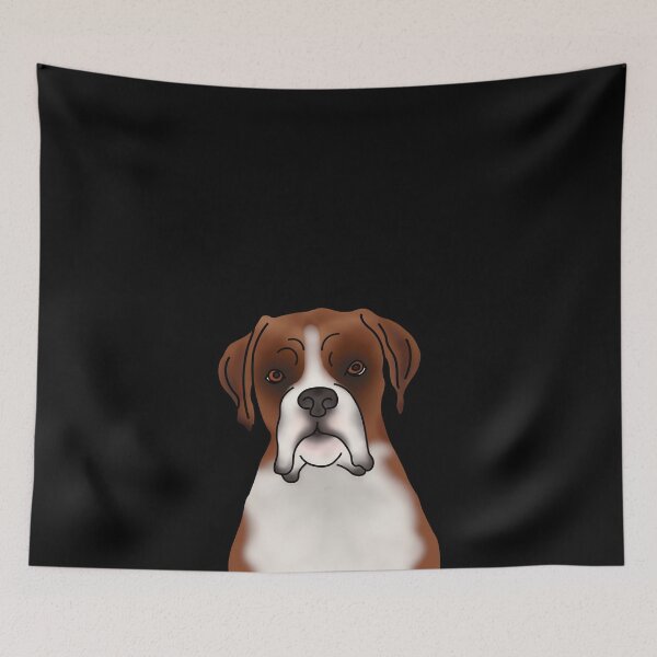 Item preview, Boxer Dog Portrait - Black designed and sold by JadeMadeThis.
