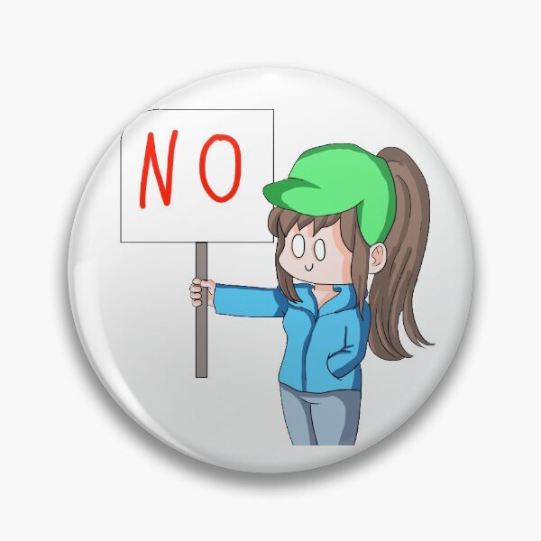 Item preview, "NO" sign  designed and sold by courtcakes981.