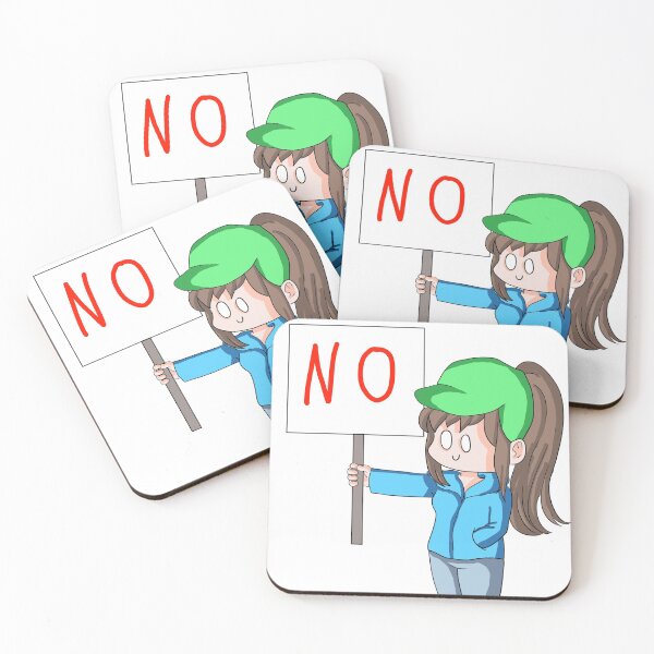 Item preview, "NO" sign  designed and sold by courtcakes981.