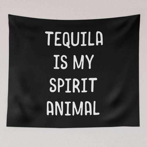 Item preview, Tequila Is My Spirit Animal Alcohol Drinking Gift designed and sold by haselshirt.