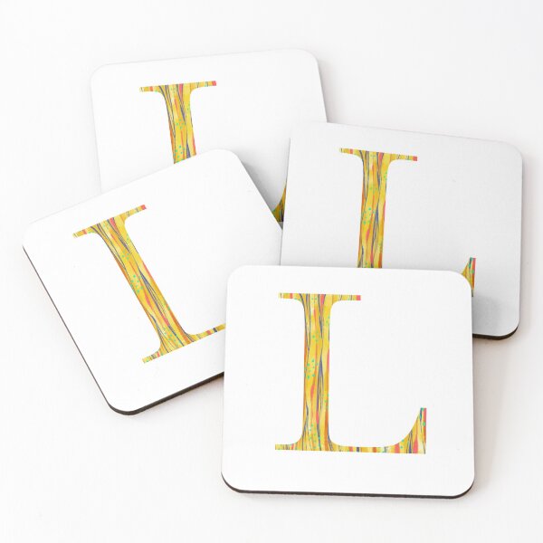 Item preview, ‘L’ Monogram Initial Lettering designed and sold by misterletterman.