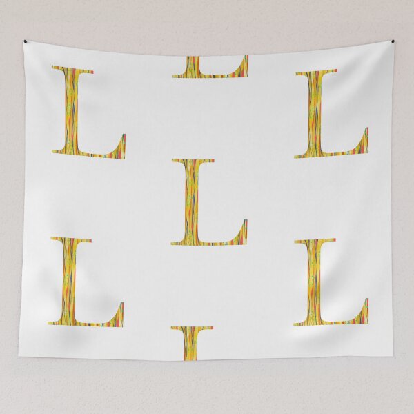 Item preview, ‘L’ Monogram Initial Lettering designed and sold by misterletterman.