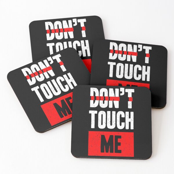 Item preview, Don't Touch Me #STOPCOVID19 designed and sold by Dewirumbaina.