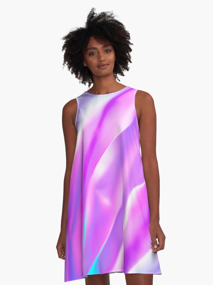 Pink iridescent outlet dress