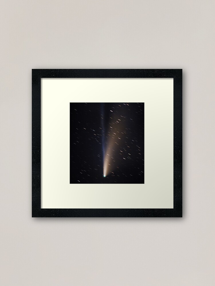 Alternate view of Comet Neowise C/2020 F3 Framed Art Print