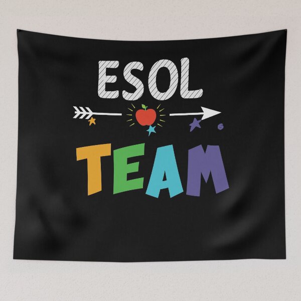 Item preview, Back To School Teacher Students Gift - ESOL Team designed and sold by abcxyzsma.