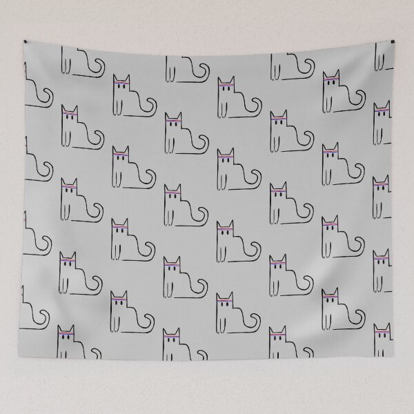 Item preview, Doodle Cat Sporty designed and sold by molliebriant.