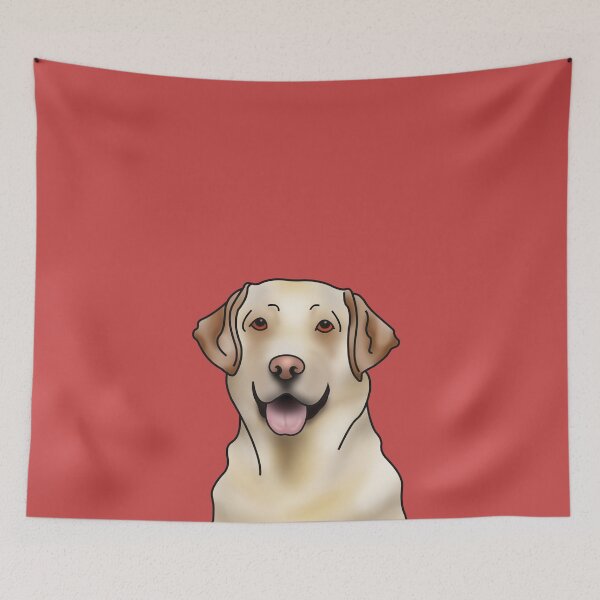 Item preview, Labrador Retriever Dog Portrait - Red designed and sold by JadeMadeThis.