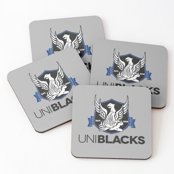 Item preview,  melbourne university football club uniblacks design logo designed and sold by Gatsbird Design.