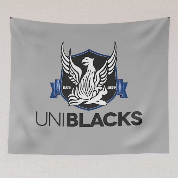 Item preview,  melbourne university football club uniblacks design logo designed and sold by Gatsbird Design.