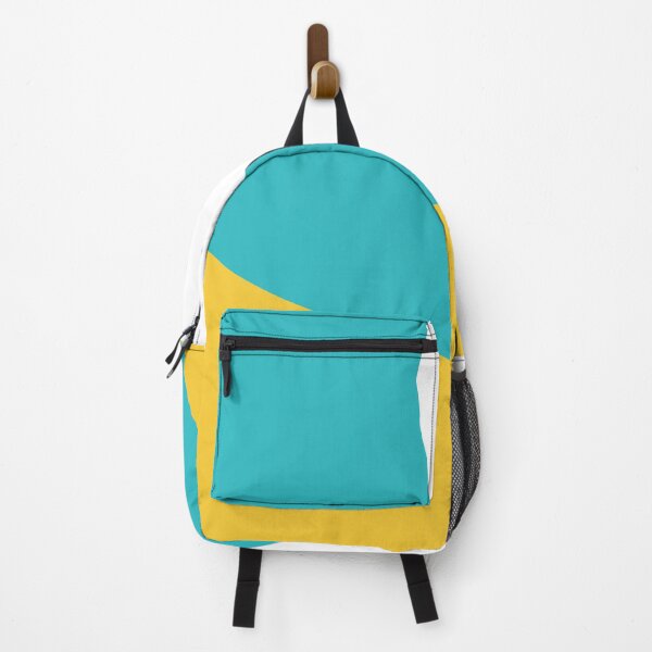 Item preview, Simple Waves - Turquoise and Yellow designed and sold by LAEC-Shop.