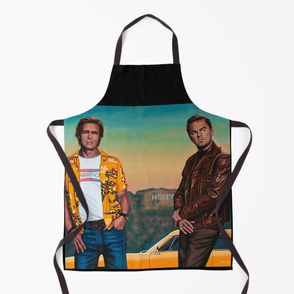 Item preview, Brad Pitt and Leonardo DiCaprio in Hollywood Painting designed and sold by PaulMeijering.