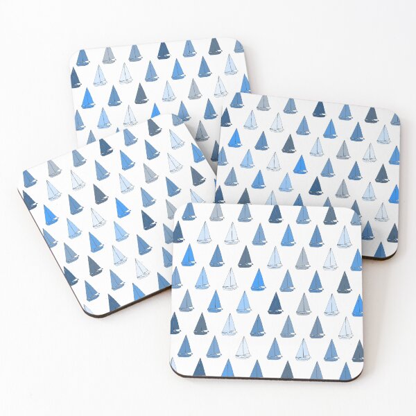 Item preview, Boats on a white background designed and sold by NFroome.