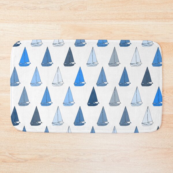 Item preview, Boats on a white background designed and sold by NFroome.