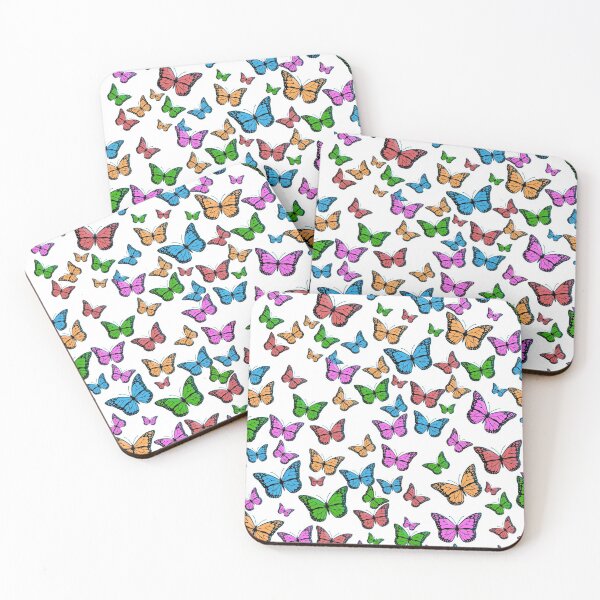 Item preview, Multi Colored Butterflies  designed and sold by cgroenewald.