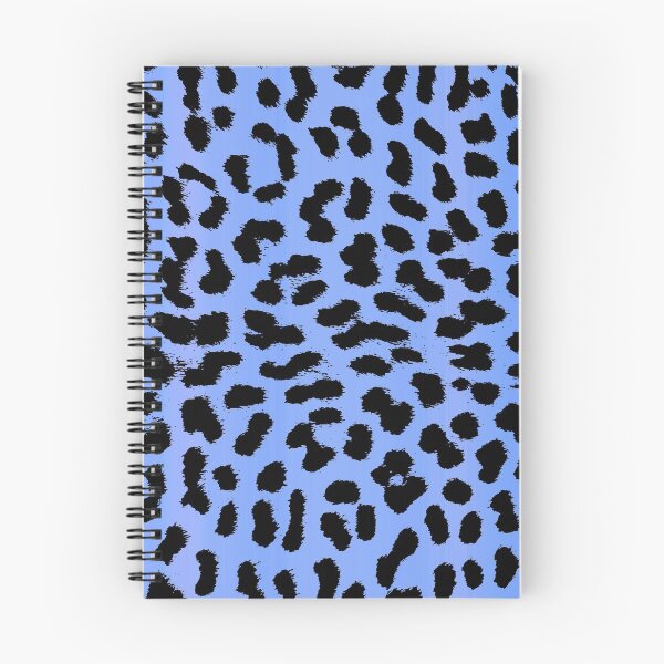 Item preview, Leopard Pattern in Light Blue Cheetah Design Animal Pattern designed and sold by MadandMean.