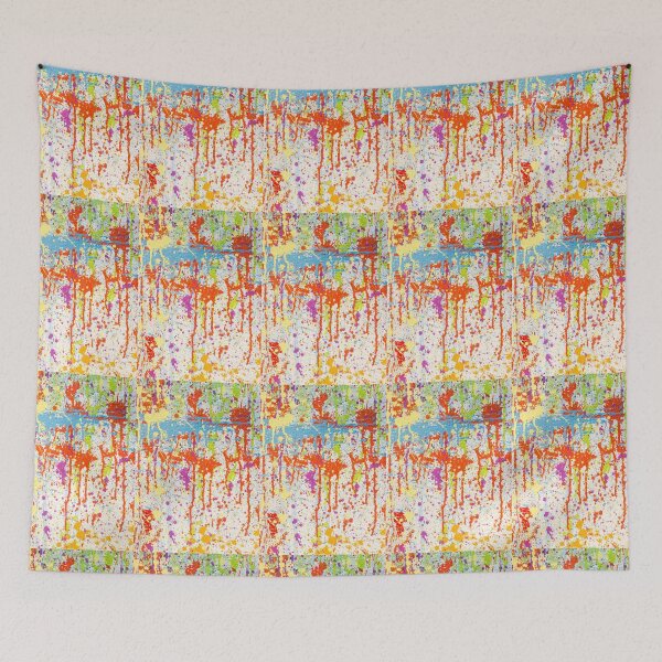 Item preview, Pintar la pared derramada de colores designed and sold by Allenapparels.