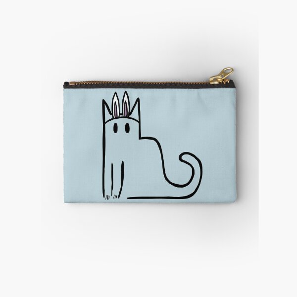 Item preview, Doodle Cat Bunny Rabbit designed and sold by molliebriant.