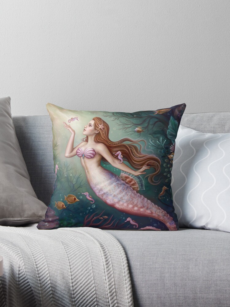 Mermaid pillow designs hotsell