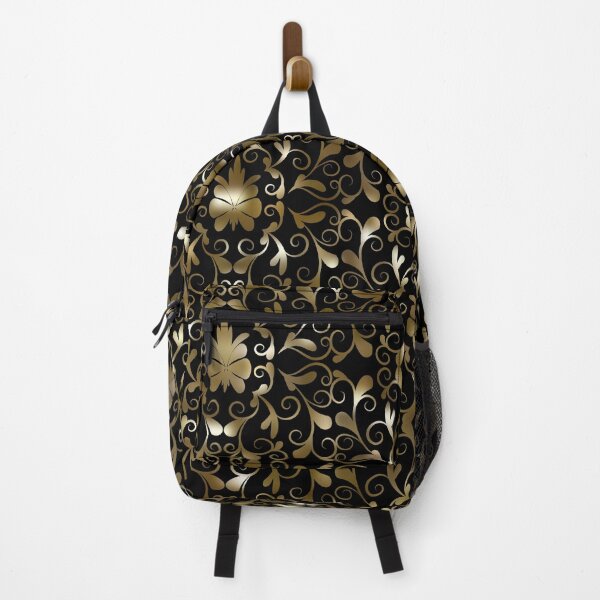 Item preview, Gold vintage pattern on black clothes. designed and sold by Galina Kostyaeva.