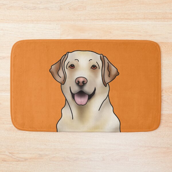 Item preview, Labrador Retriever Dog Portrait - Orange designed and sold by JadeMadeThis.