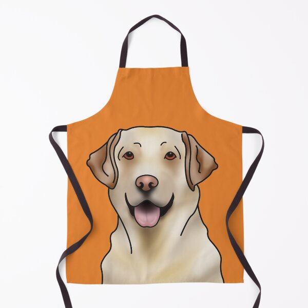 Item preview, Labrador Retriever Dog Portrait - Orange designed and sold by JadeMadeThis.