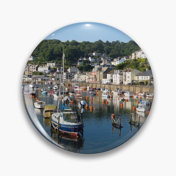 Item preview, Looe River Cornwall With Boats Moored designed and sold by acceleratorhams.