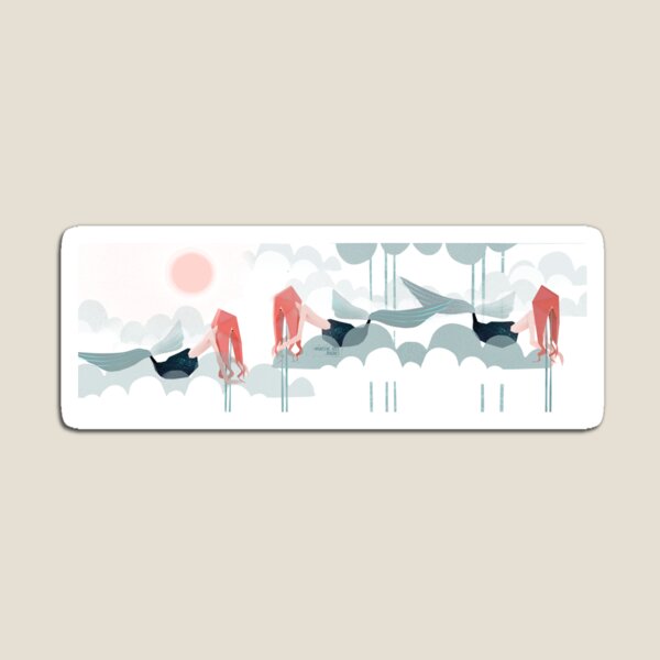 Item preview, Crying mermaids on clouds  designed and sold by kaylenerose.