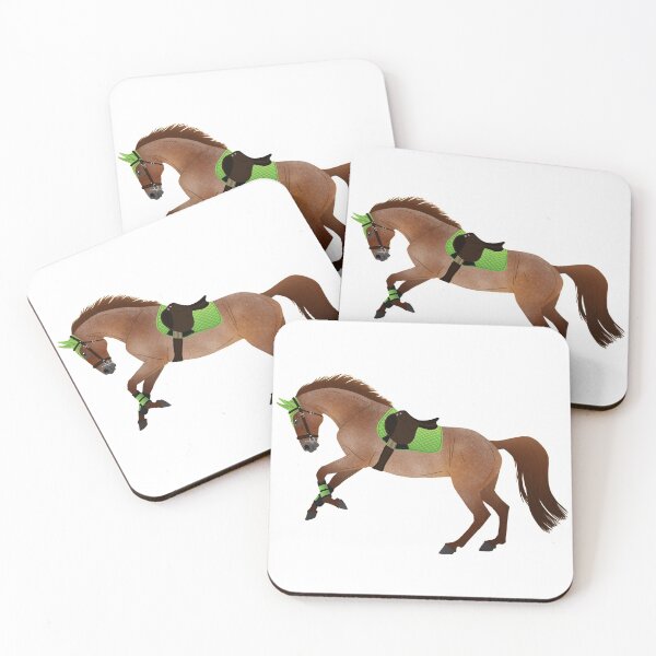 Item preview, Naughty Red Roan Horse - Equine Rampaige designed and sold by equinerampaige.