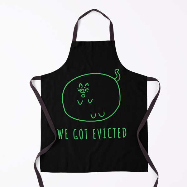 Item preview, We Got Evicted Shocked Cat designed and sold by VibeCraze Designs.