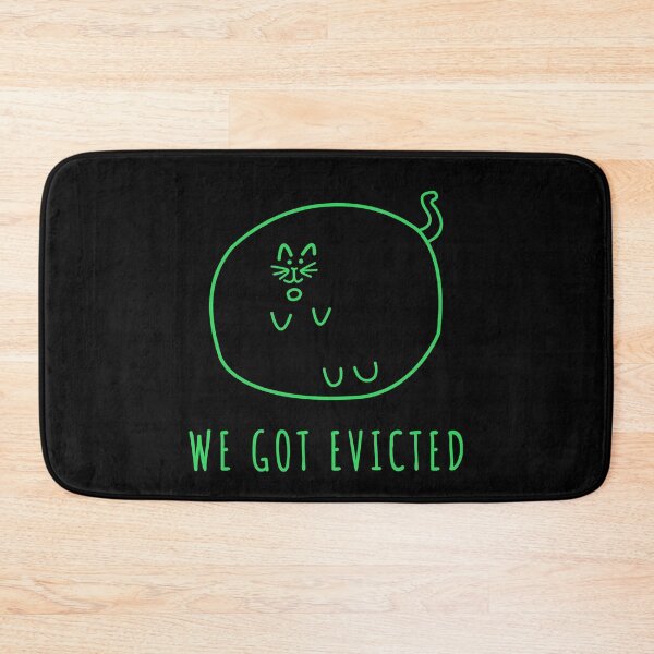 Item preview, We Got Evicted Shocked Cat designed and sold by VibeCraze Designs.