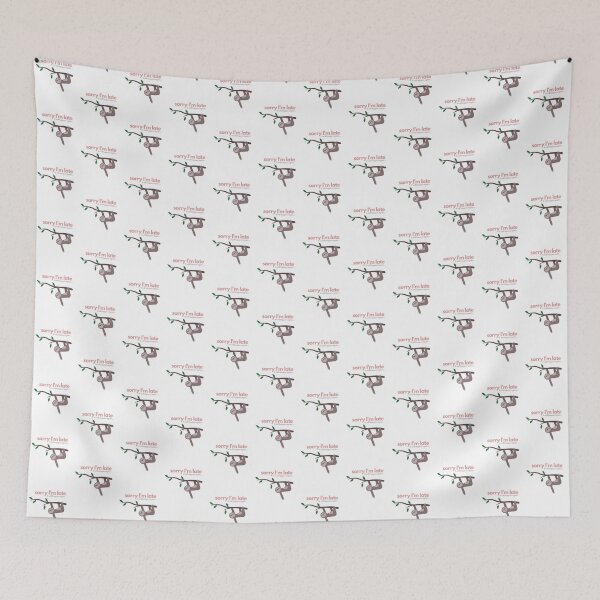 Item preview, sorry I'm late, it will happen again... sloth designed and sold by rosiebeeston.