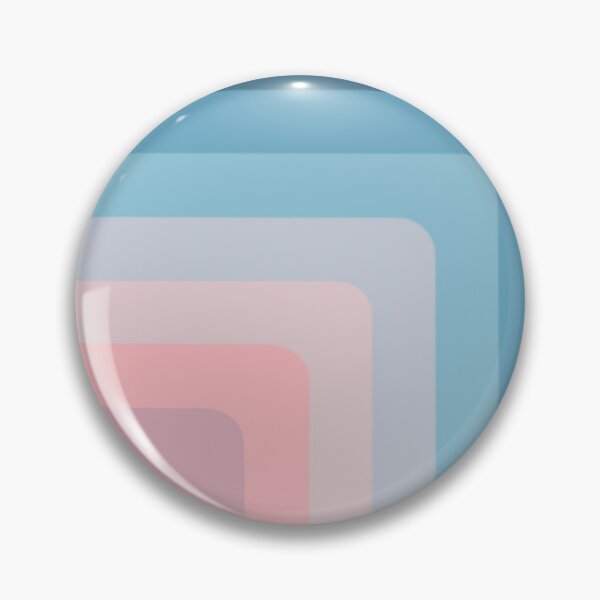 Item preview, Curve Corner Stripe Simple Blue to Pink Gradient designed and sold by carwalker13.