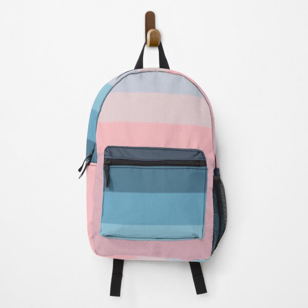 Item preview, Curve Corner Stripe Simple Blue to Pink Gradient designed and sold by carwalker13.
