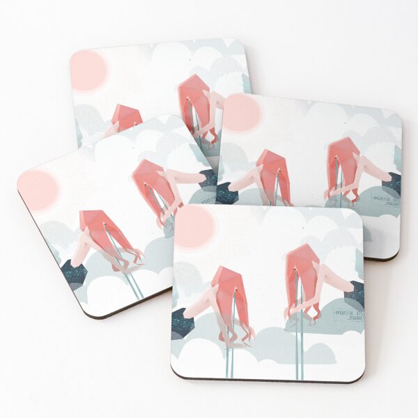 Item preview, Crying mermaids on clouds  designed and sold by kaylenerose.