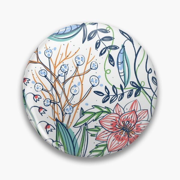 Item preview, Floral border stickers, Floral border mask, Floral t-shirts, Facemask for Kids, Face motif Mask, designed and sold by quixoticmonkey.
